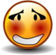embarrassed smiley